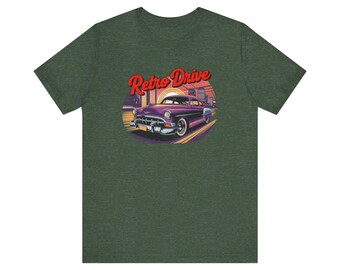 ヴィンテージカー T シャツ | レトロ ドライブ ホット ロッド