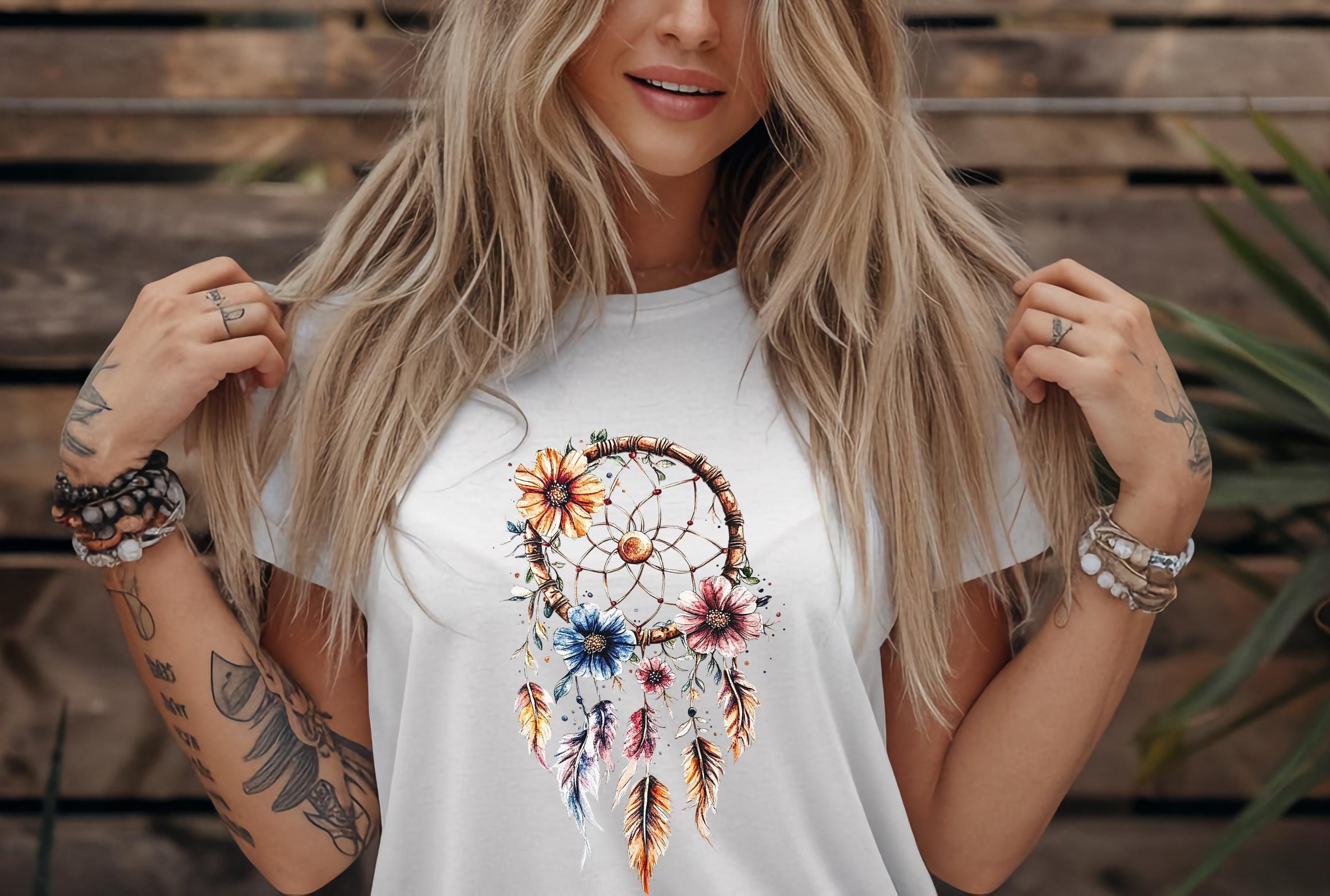 【DYSFUNCT】DREAM CATCHER PIGMENT T-SHIRT (BEIGE) Dreamcatcher Shirt - Etsy