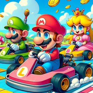 Super Cartoon Paintings - 5pk