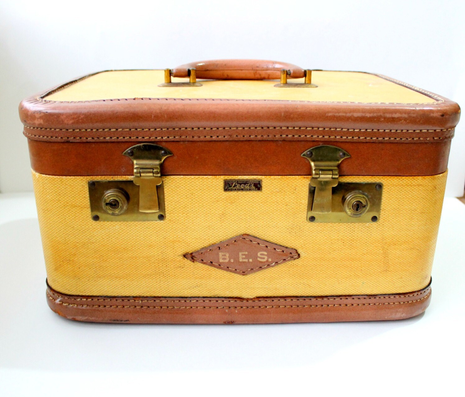 Vintage Train Case / 1950s Luggage Etsy
