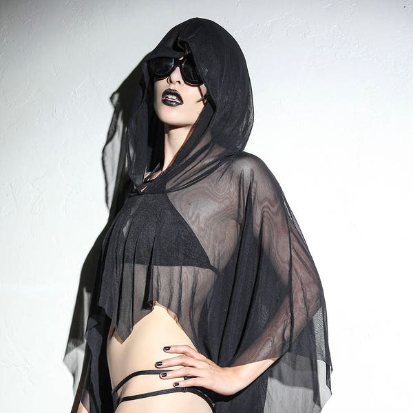 Sale!!! Batty hood cover up