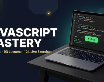JavaScriptコース、インタラクティブなコーディングレッスン、HTMLプログラミングコース、93レッスンと124の演習