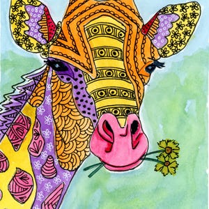 Giraffe - Art Print