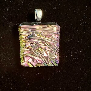 Dichroic Glass Pendant