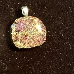 Dichroic Glass Pendant
