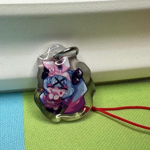 Hatsune Miku 1 inch Charm // Rabbit Hole