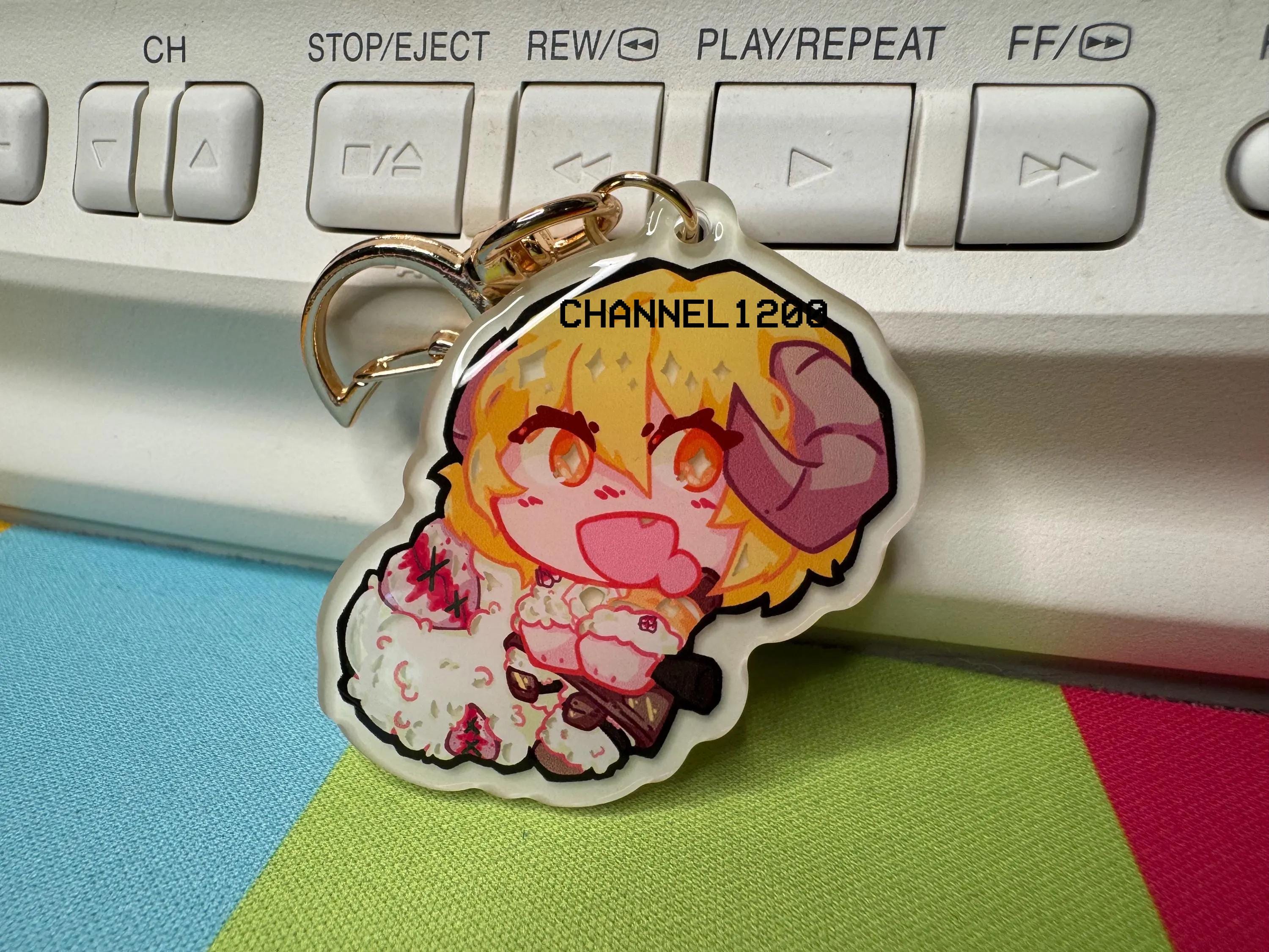 PREORDER // Limbus Company 2 in Glow in the Dark Acrylic Keychain