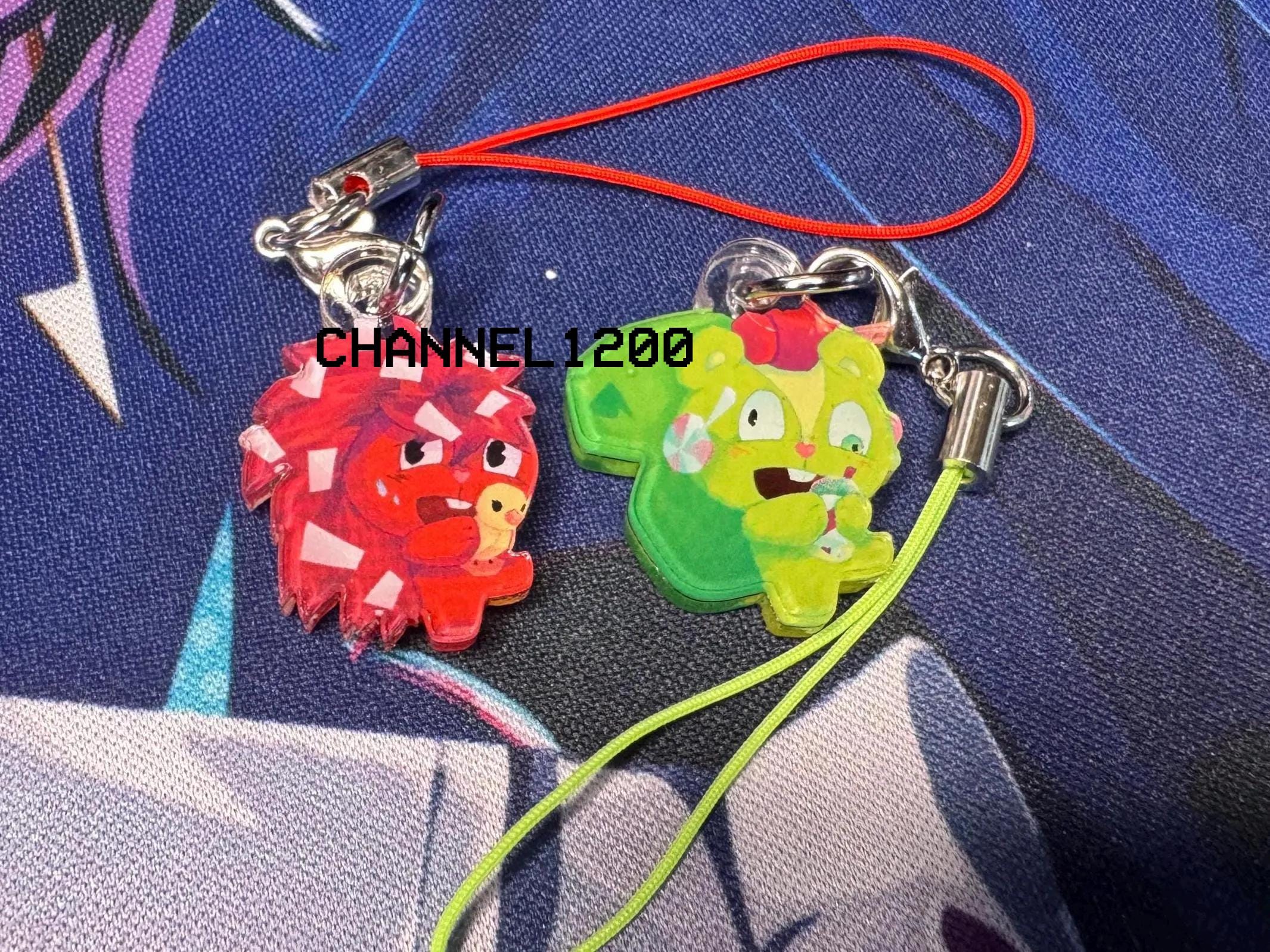 Happy Tree Friends Keychain - Etsy