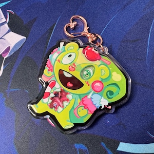 PREORDER // Happy Tree Friends 3in Acrylic Shaker Keychain // Shaking Things Up