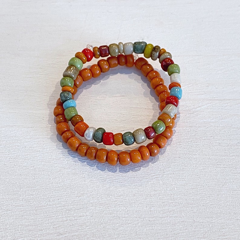 Stack Bracelet Doll Accessories Minikane Bracelet Stretch Bracelet Bohemian Baby Beaded Layer Doll Bracelet Set