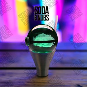 Shaymin -Crystal Pokeball Shift Knob - Your Drive, Your Design! Crystal Pokemon, Pokemon Shift Knob, Custom Shift Knob, Christmas Gift