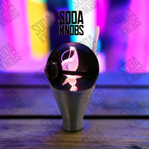 Celebi - Crystal Pokeball Shift Knob - Your Drive, Your Design! Crystal Pokemon, Pokemon Shift Knob, Custom Shift Knob, Christmas Gift
