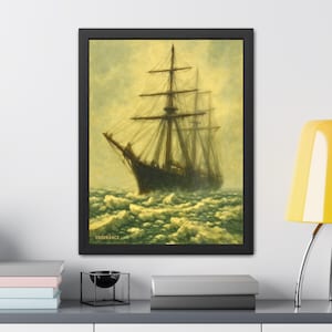 Endurance: The Last Voyage. Nautical Vintage Antarctic Maritime Art