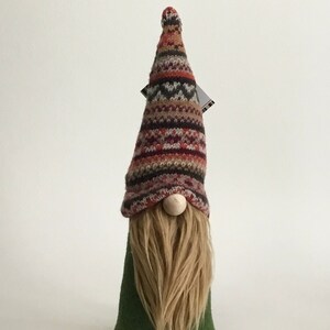 Gnome Decoration, Felted Wool, Handmade, Scandinavian Style D1-3 image 3