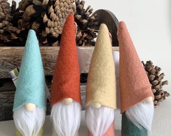 Mini-Gnome Decoration, wool felt fall home decor (M9)