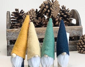 Mini-Gnome Decoration, wool felt, mountain home decor  (M7)