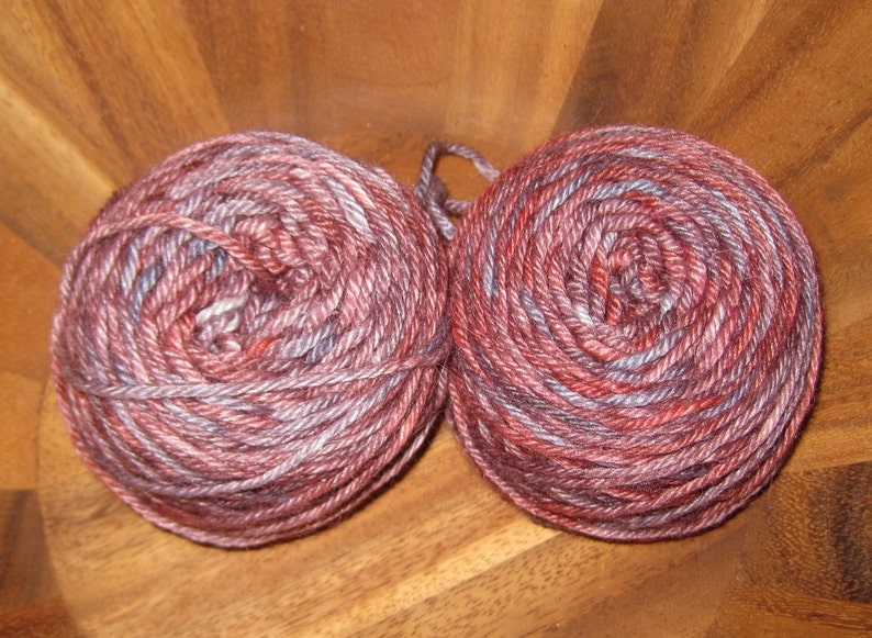 Insouciant Studios Winter Berry Worsted Yarn Merino Alpaca Silk