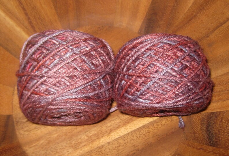 Insouciant Studios Winter Berry Worsted Yarn Merino Alpaca Silk