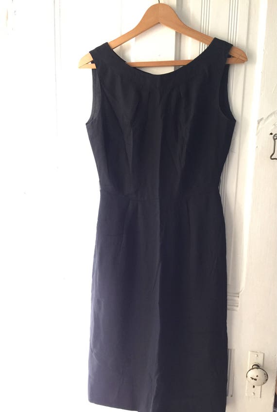 Vintage Little Black Sheath Dress