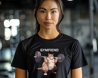 Gymfiend Cat T-Shirt - Funny Workout Apparel