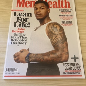 John Boyega Men’s Gesundheitsmagazin September 2022 - Fitness Cover Ausgabe Bild 1