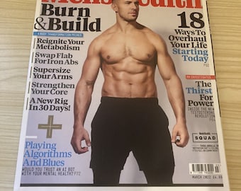Men’s Gesundheit Magazine März 2022 – Burn & Build Fitness Ausgabe