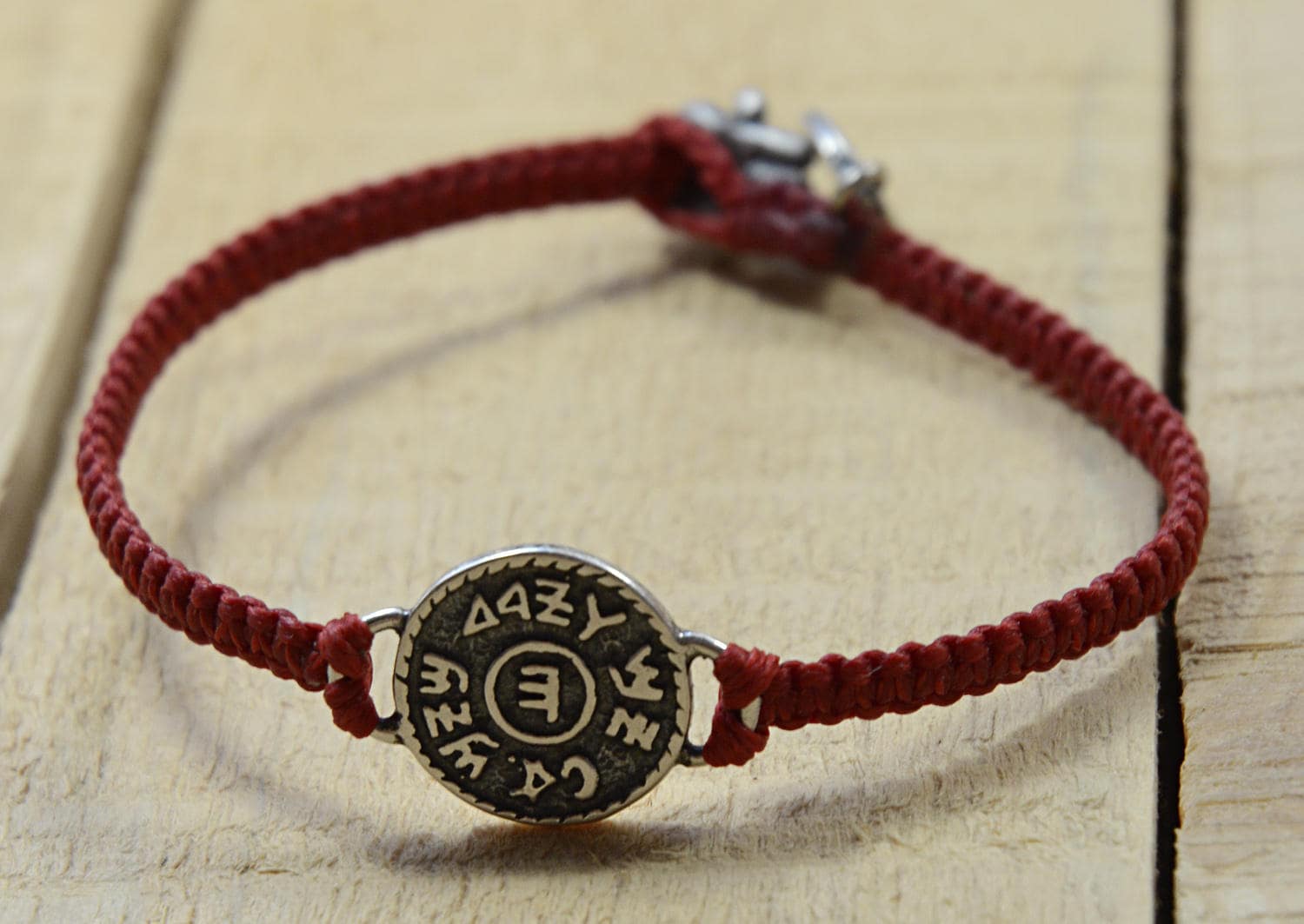 Financial Success Bracelet Hand Woven Prosperity Charm Bracelet Men