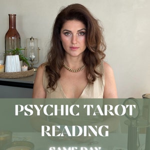 Psychische Lesung, Am selben Tag, Psychische Tarot Lesung, Tarot Karten Legung, Psychische Mittlere Legung, Tarot Liebeslesung