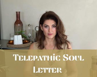 Telepathic Soul Letter to Him – Speak to His Heart Spiritually | Psychic Energy Message | Soul Connection Healing