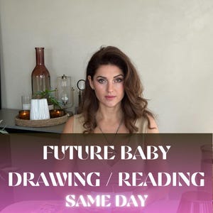 Future Baby Drawing, Tarot Reading, Fast Delivery, Future Child Portrait, Draw My Future Baby, Drawing Baby, Child Drawing, Future Child