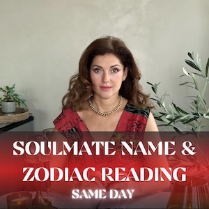 Soulmate Name & Zodiac Sign Reading , Drawing | Fast Same-Day Psychic Insight | Name , Astrological Connection , Portrait