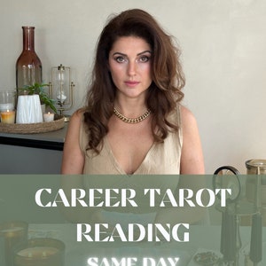 Same Day Career Tarot Legung, Psychic Career Legung, Career Tarot Karte Legung, Mittlere Karriere Legung, Geld Legung