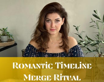 Romantic Timeline Merge Ritual – Soul Memory Letter Ceremony | Twin Flame Alignment | Past-Life Love Activation