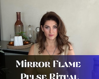 Mirror Flame Pulse Ritual – Heart Echo Activation | Twin Flame Memory Trigger | Emotional Recognition Energy Work