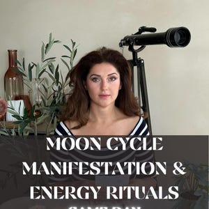 Moon Cycle Manifestation & Energy Rituals | Harness the Power of the Moon for Manifestation, Cleansing , Spiritual Growth