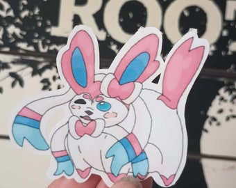 Chubby Eeveelution-stickers: volledige set