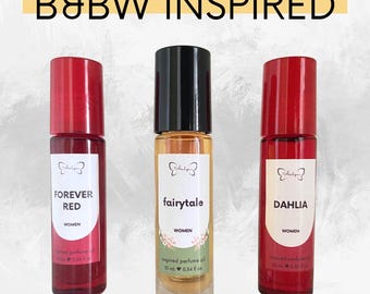 Women Roll-On Perfume Body Oils B&BW Inspired Collection