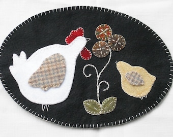 Kit de apliques de lana precortados - The Berry Pickers