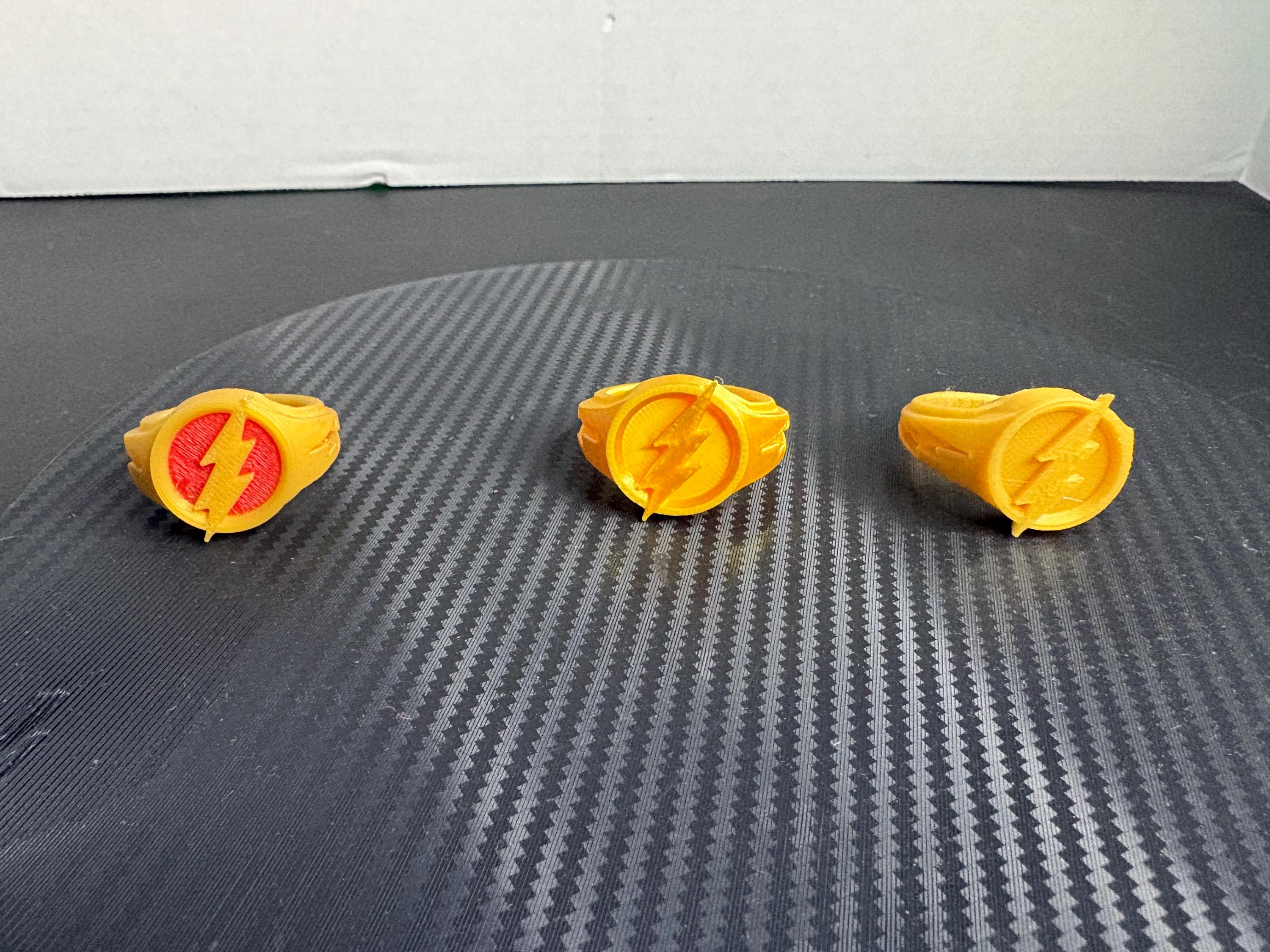 3D Printed Flash Ring - Etsy