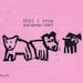 olivia m reviewed Zine "DOGS I KNOW and some I don't"