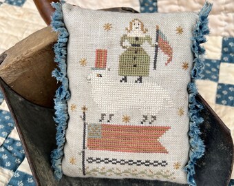 EWE-nited We Stand ~ PDF/DOWNLOAD Cross Stitch Pattern ~ from Notforgotten Farm™