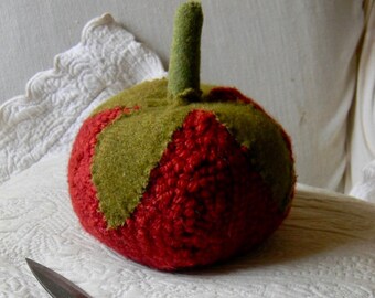 Prize Tomato - PAPER/Mailed - Rug Punch/Hooking Pattern ~ from Notforgotten Farm™