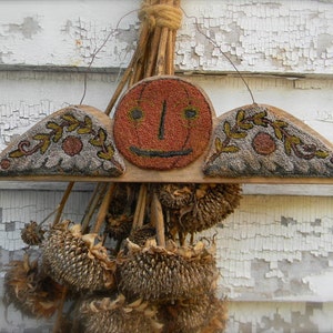 Harvest Angel Punch needle - PAPER PATTERN - from Notforgotten Farm™