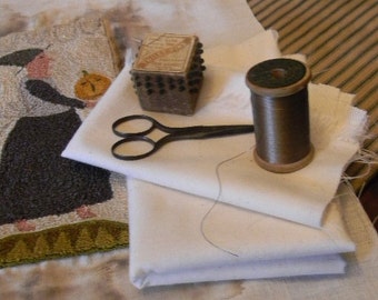 Weavers Cloth for your Punch Needle/Needle Punching Needs - from Notforgotten Farm