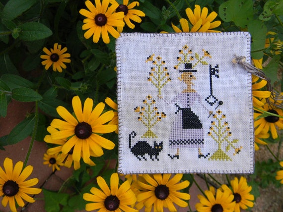 アイカツフレンズ カントリーステッチ Retired Cross Stitch Club Pattern ~ Tansy Cat ~ From Notforgotten