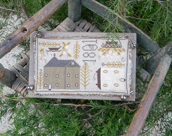 NEW Pattern from Notforgotten Farm - Tinsel Towne - Cross Stitch