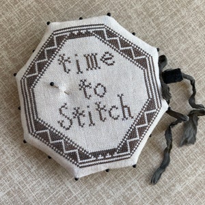 Time to Stitch ~ PDF/Download Cross Stitch Pattern ~ from Notforgotten Farm™