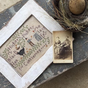 Hickety Pickety - PAPER/Mailed Cross Stitch Pattern - from Notforgotten Farm™