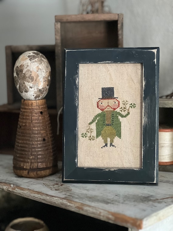 Lucky O'greene ~ Paper/mailed Cross Stitch PATTERN ~ From