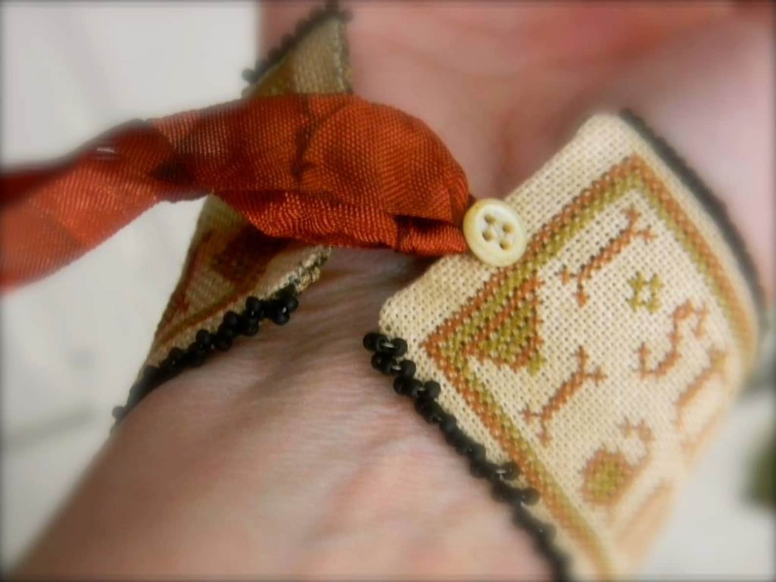 I Stitch Cross Stitch Bracelet Paper PATTERN From Etsy